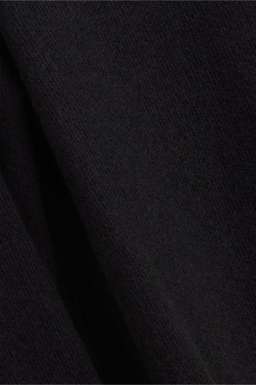 Femmes - Haut à manches longues - slim fit - noir