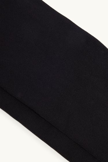 Damen - Thermoleggings - schwarz