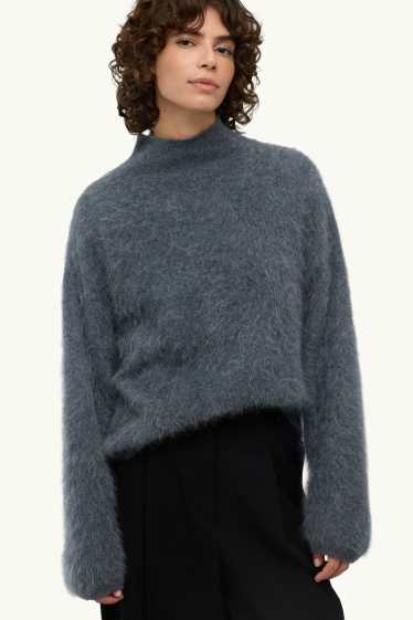 Femmes - Pull en cachemire - gris