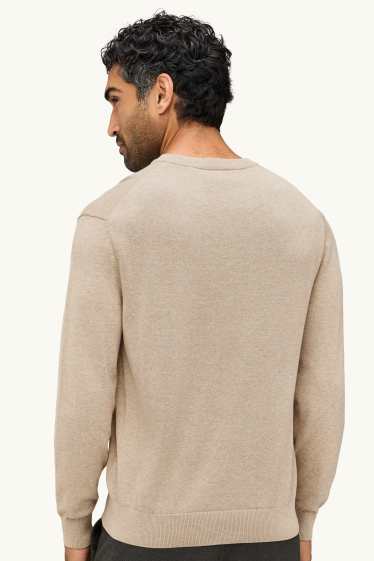 Heren - Trui - beige