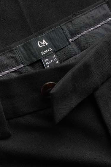 Bărbați - Pantaloni modulari - slim fit - Flex - 4 Way Stretch - LYCRA® - negru