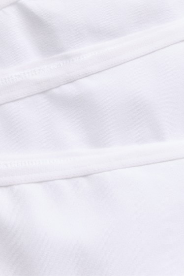 Donna - Confezione da 3 - coulotte - bianco