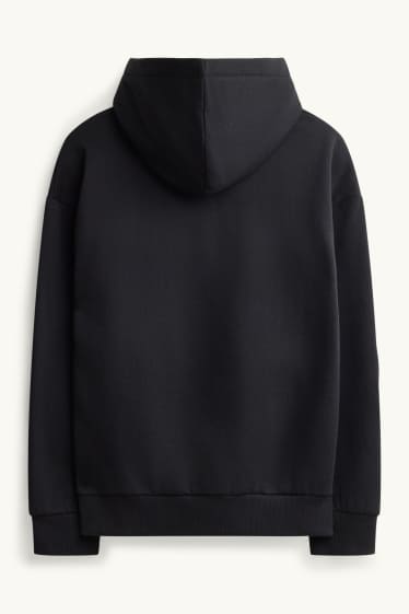 Kinder Buben - Minecraft - Hoodie - schwarz / türkis