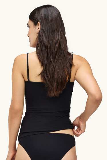 Donna - Confezione da 3 - slip - rosso / nero