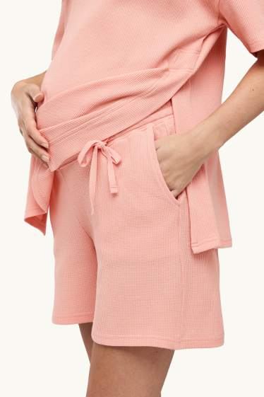 Damen - Still-Shorty-Pyjama - orange
