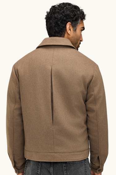 Uomo - Giacca - marrone chiaro