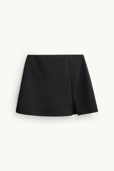 Damen - Skort - schwarz