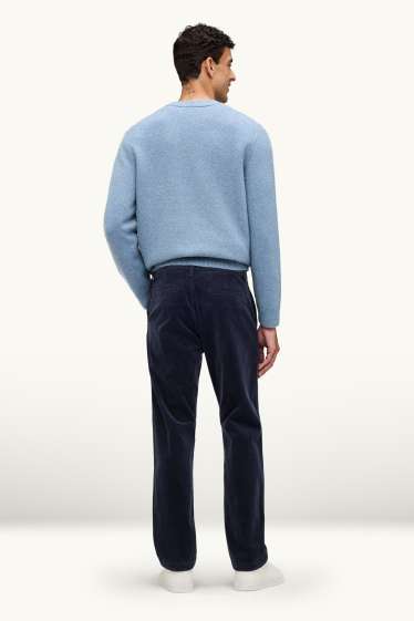 Home - Xinos de pana - regular fit - texà blau fosc