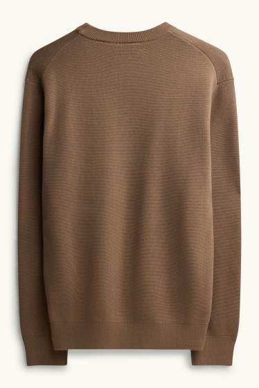 Hommes - Pull - marron