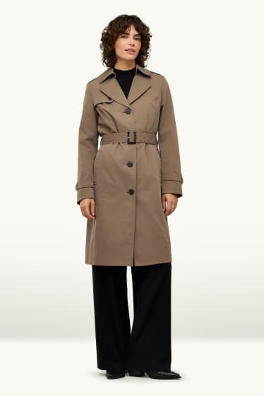 Dona - Gavardina - impermeable - caqui