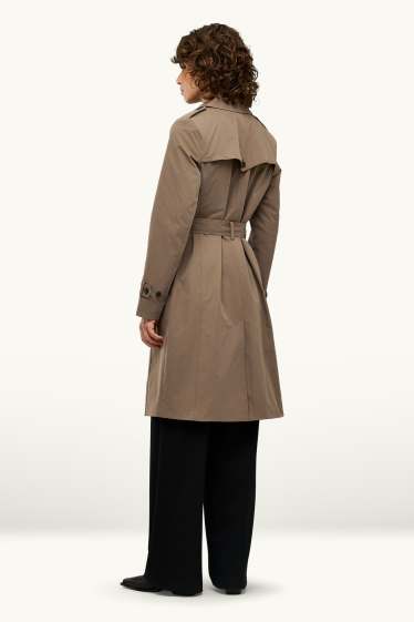 Dona - Gavardina - impermeable - caqui