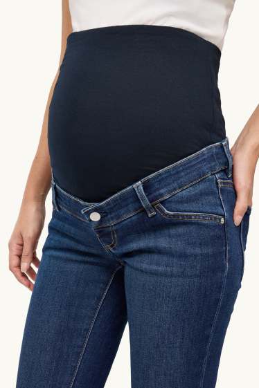 Femmes - Jean de grossesse - bootcut jean - jean bleu foncé