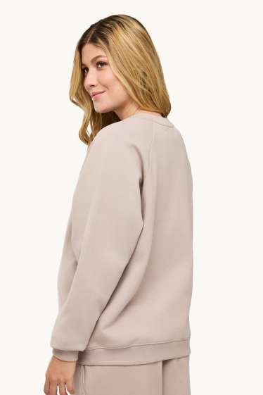 Women - Nursing sweatshirt - beige