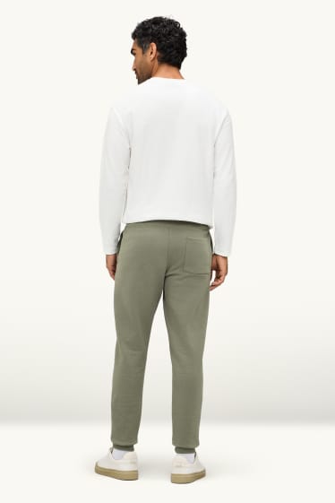 Heren - Joggingbroek - regular fit - groen