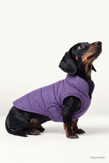 Unisex - Hondenjas - paars