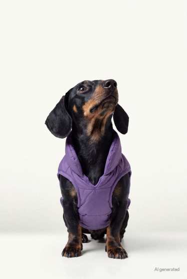 Unisex - Hondenjas - paars