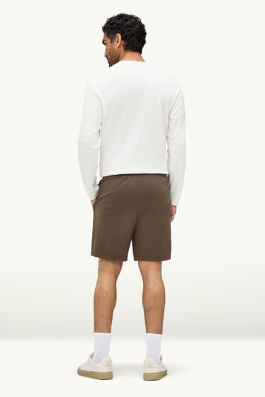 Herren - Sweatshorts - khaki