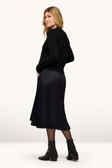 Femmes - Ensemble - Pull de grossesse et robe d’allaitement - 2 pièces - noir