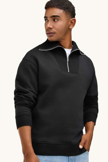 Hommes - Sweat - noir