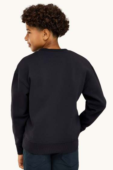 Kinderen: jongens - Set van 2 - Minecraft - hoodie en sweatshirt - zwart