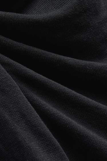 Dona - Samarreta de màniga llarga - slim fit - negre
