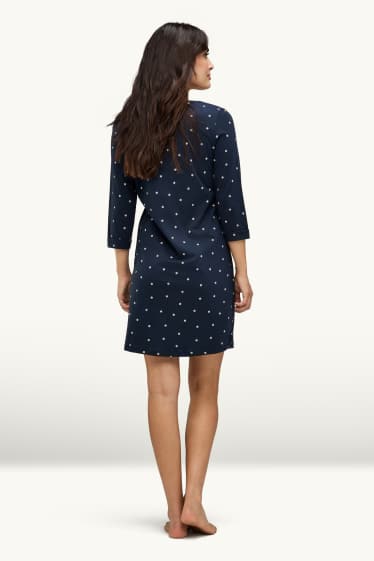 Dona - Camisa de dormir - blau fosc
