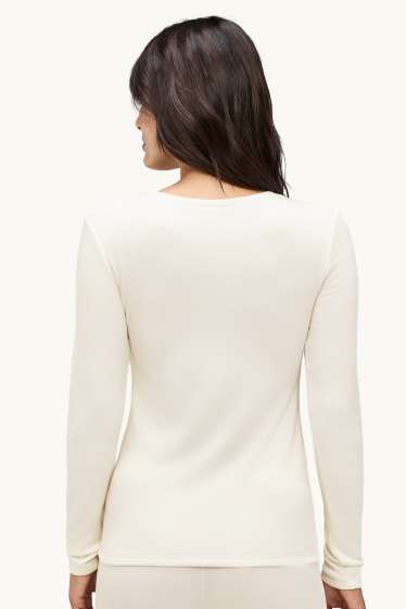 Donna - Sottogiacca termica - THERMOLITE® - bianco crema