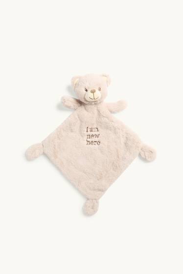 Unisex - Beest van pluche - crèmekleurig