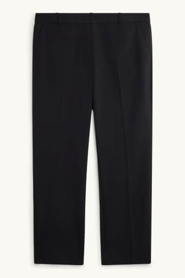 Donna - Pantaloni business - vita media - straight fit - Mix & Match - nero