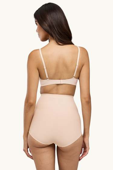Donna - Slip modellante - LYCRA® - beige chiaro