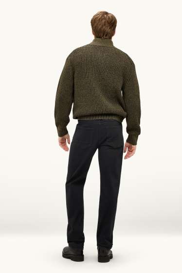 Herren - Straight Jeans - schwarz