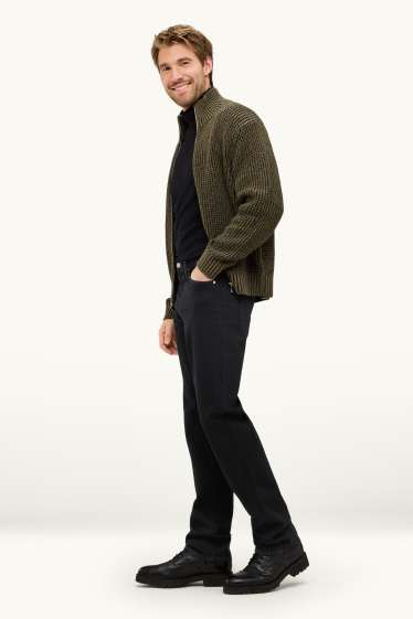 Herren - Straight Jeans - schwarz