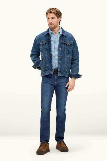 Herren - Slim Jeans - jeansblau