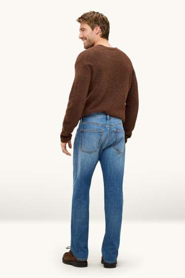 Hommes - Straight jean - jean bleu