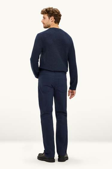 Men - Thermal trousers - regular fit - dark blue