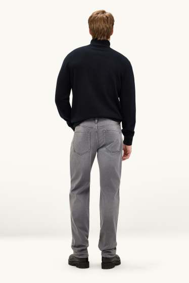 Hommes - Straight jean - jean chaud - jean gris foncé