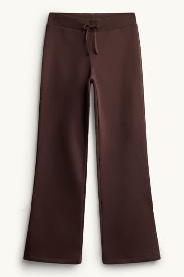 Donna - Pantaloni sportivi - marrone scuro