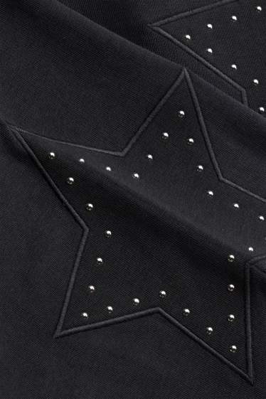Enfants filles - Étoile - pantalon de jogging - noir