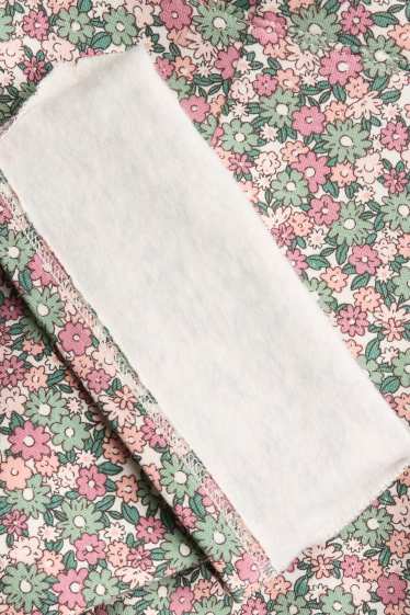 Kinder Mädchen - Multipack 2er - Blume - Flared Winterleggings - grün