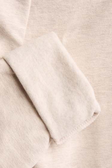Kinder Mädchen - Multipack 5er - Mädchen und Pudel - Winterleggings - rosa / türkis