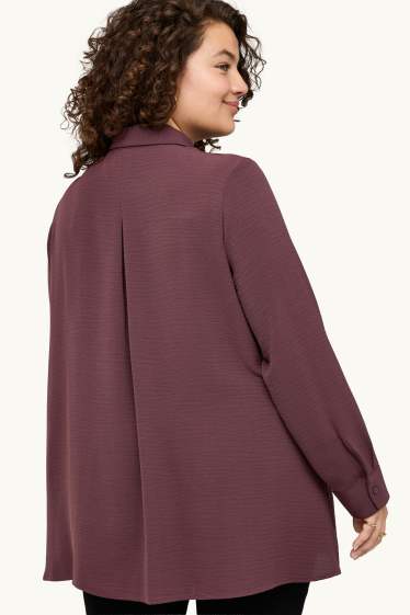 Women - Shirt blouse - purple