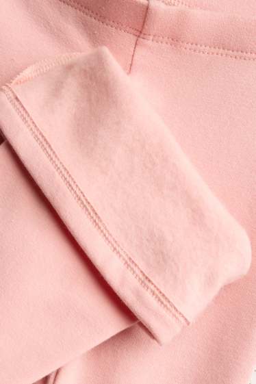 Nena - Paquet de 3 - ratolí i flor - leggings d’hivern acampanats - rosa pastel