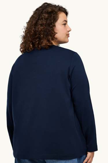 Femmes - Haut à manches longues - regular fit - Édouard Manet - bleu foncé