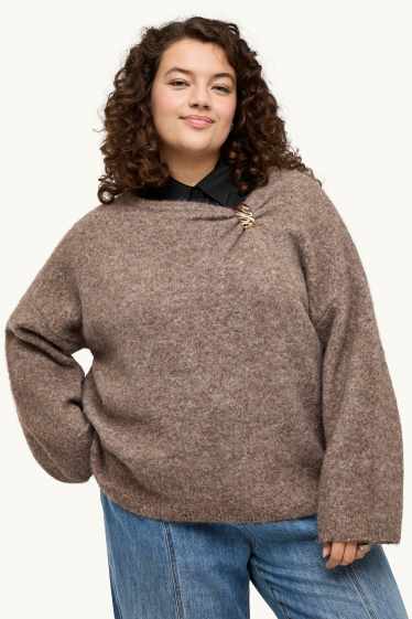 Women - Jumper - light brown