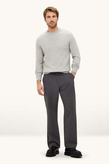 Herren - Chino - Relaxed Fit - dunkelgrau
