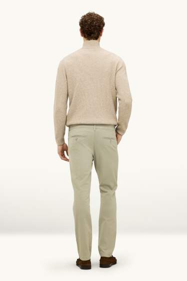 Hombre - Chinos - slim fit - Flex - verde claro