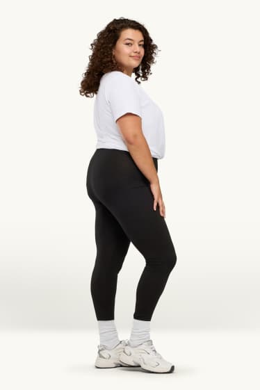 Dames - Legging - 4 Way Stretch - zwart