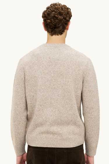 Hommes - Pull - beige chiné