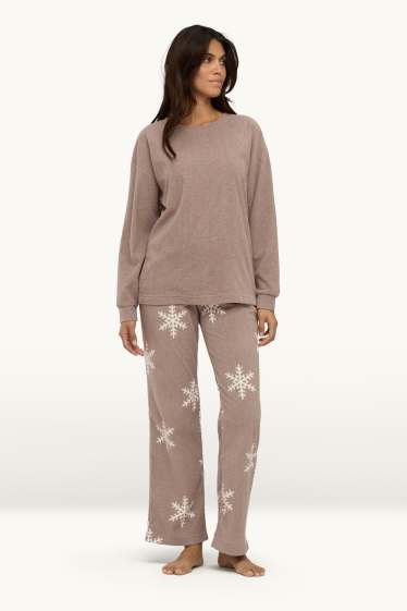 Dona - Pijama d’hivern - talp