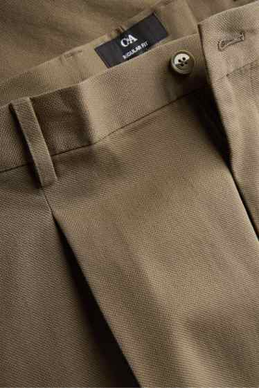 Herren - Baukasten-Hose - Regular Fit - Stretch - khaki